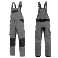 Bibpants CXS STRETCH, men´s, grey-black