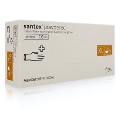 Перчатки латексные Mercator Medical Santex Powdered - XL